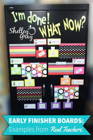 I Love To See Early Finisher Board Examples From Teachers Around The World See More And Get Sta Early Finishers Activities Early Finishers Teaching Classroom