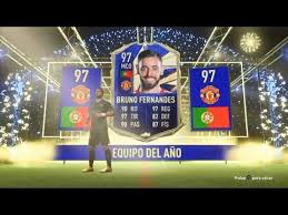 Bruno fernandes statistics played in manchester united. Fifa 21 Toty 97 Rated Bruno Fernandes In A Pack Youtube
