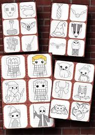 Geometrie Harry Potter Dessin Quadrillage Art Et Mathematiques Coloriage Harry Potter