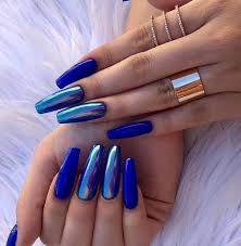 They come in 10 different sizes (2 of each size included in the set). 25 Long Blue Coffin Nail Designs You Will Want To Try Long Blue Coffin Nail Designs You Will Want To Try Blue Coffin Nails Dark Blue Nails Blue Chrome Nails