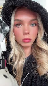 Caroline Gregory with Her Dog