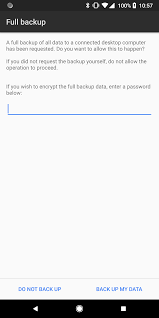 Maybe you would like to learn more about one of these? How To Fully Backup And Restore Your Android Device Without Root 9to5google