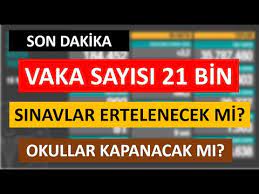 Milli eğitim bakanlığı okul öncesi eğitimle ilgili yeni bir karar alınabileceğini bildirdi. Son Dakika Vaka Sayisi 21 Bin Okullar Kapanacak Mi Sinavlar Ertelenecek Mi Youtube
