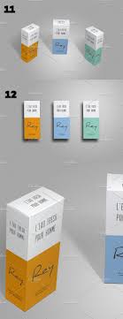 Utilize these free box mockups and create the most attractive, interest sparking and sophisticated brandable packaging. Photorealistic Tall Box 12 Mockups Creative Photoshop Templates Creative Market