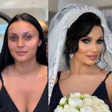 Maybe you would like to learn more about one of these? 35 Brides Before And After Their Wedding Makeup That You Ll Barely Recognize
