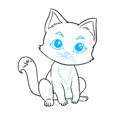 Browse kitten drawing pic created by professional drawing artist. How To Draw Kitten Really Easy Drawing Tutorial