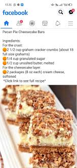 Pecan Pie Cheesecake Bars Pecan Pie Cheesecake Bars In 2020 Pecan Recipes Cheesecake Recipes Eat Dessert