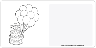 Stellen sie die karte auf den tisch und freuen sie sich über die gelungene überraschung. Malvorlagen Geburtstagskarte Kinder Coloring And Malvorlagan