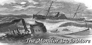 monitor 150th anniversary sinking of