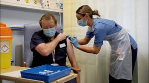 Coronavirus First Pfizer Vaccine Recipient Leaves Hospital And Reunites With Family Bbc News