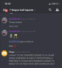 The largest dragon ball legends community in the world! Oh Nice The Official Dragon Ball Legends Subreddit Discord I Wonder What Kind Of Pvp Tips I Can Learn Here Dragonballlegends