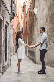 Couple looking at each other. Portrait Of A Beautiful Couple Looking Each Other By Branislava Zivic Spring