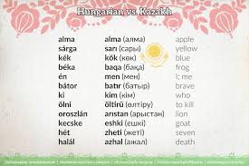 Hungarian Vs Kazakh Alma ˈɑlmɑ Alma ˈɑlmɑ Apple Https Dailymagyar Wordpress Com 2016 05 15 Hungarian Vs Kazakh Kazakh Language Language Hungarian