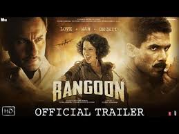 Rangoon 2017 Official Trailer Hd Shahid Kapoor Saif Ali Khan And Kangana Ranaut Hd Songs Trailers Video Dailymotion Film, gautham karthik'in oenceki filmlerinin piyasadaki performanslari nedeniyle biraz geciktikten sonra goesterime girdi. rangoon 2017 official trailer hd shahid kapoor saif ali khan and kangana ranaut hd songs trailers