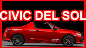 Honda del sol in classifieds in ontario. Photoshop New 2017 Honda Civic Si Del Sol Civic