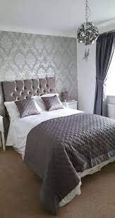 52 Ideas Silver Damask Wallpaper Bedroom Wallpapers Silver Wallpaper Bedroom Wallpaper Bedroom Damask Wallpaper Bedroom