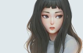 Wallpapers tagged with this tag. Wallpaper Girl Woman Beautiful Pretty Face Brunette Asian Japanese Waifu Images For Desktop Section Art Download