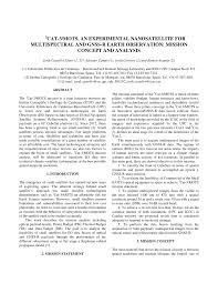 Jordi gonzález belart (barcelona, españa, 26 de septiembre de 1962) es un presentador de radio y televisión español desde los 90. Pdf 3 Cat 3 Mots An Experimental Nanosatellite For Multispectral And Gnss R Earth Observation Mission Concept And Analysis