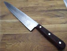 Vintage Razor Sharp Thin Forged 12 Carbon Steel Blade Dexter Usa Chef Knife