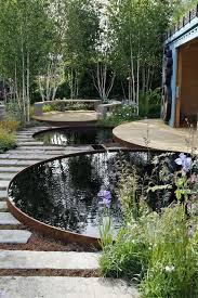 Rbc New Wild Garden Designed By Nigel Dunnett And The Landscape Agency Architectural Landscape Water Features In The Garden Garden Pond Design Ponds Backyard