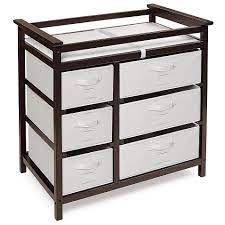 Bed bath and beyond is nz's largest manchester specialist. Badger Basket Modern Baby Changing Table With 6 Baskets Bed Bath Beyond In 2021 Baby Changing Table Changing Table Baby Changing