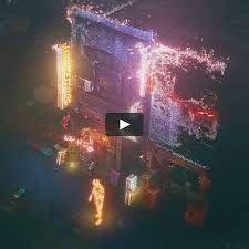 A Point Cloud Of The Alleys Of Tokyo Turned Into A Cyberpunk Set With Cinematic Lighting Walking Dude Animated By Nathan Tho Cinematic Lighting Unity 3d Unity
