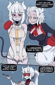 LUCY, YOU LOOK REALLY CUTE IN THOSEOUTFITSL..U2REMASTER.. WHAT IS  THIS...?THATS My AIMOEUC  Helltaker porn :: Loremaster (Helltaker) ::  Loremaster (Helltaker) :: Helltaker porn :: Subject 67 (Helltaker) ::  Justice (Helltaker) ::