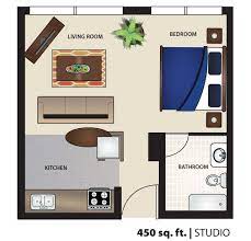 450 Square Foot Apartment Floor Plan Efficiency Studio 400 Of Home Design Map For 450 Sq Ft Of Home Desi Studio Floor Plans Floor Plans Studio Apartment Layout