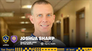 Joshua Sharp is our Healthcare Hero of the Match presented by Dignity  Health