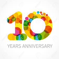 10 Jaar Oud Veelkleurig Logo Verjaardag 10e Groeten Gefeliciteerd Patroon Sjabloon Geisoleerde Vormnummers Abstract Gekleurde Cijfers Van Procent Korting Eerste 1e Plaats 0 Letter O Embleem Royalty Vrije Cliparts Vectoren En Stock