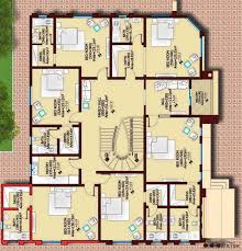مخطط فيلا 650 م2 6 غرف نوم 1 طابقين روف Square House Plans Family House Plans Floor Plan Design