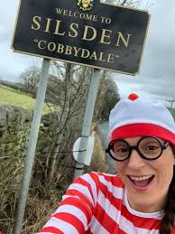 Where's Wendy Today!!!!! A nice little 3 Mile Run today!! And I did  something I have never ever done before!!!! I took a picture with the Top  silsden sign!!!! Up Skipton road!!!!