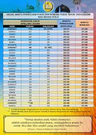 Mei 2019 06:20 cest geland. Jadual Berbuka Puasa Dan Imsak Perlis 2020 1441h