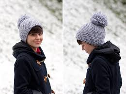 Browse free knitting patterns for hats, caps, stockings, & winter wear. Anthropologie Inspired Free Knit Hat Pattern Super Bulky The Spinners Husband