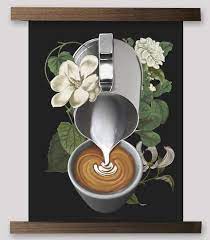 bloom series latte pour kahve sanati kahve dukkanlari latte