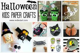 When you think of designing the perfect holiday card to send to your loved ones, christmas is probably the occasion that comes to mind. Paper Halloween Crafts Red Ted Art Make Crafting With Kids Easy Fun