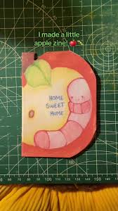 Cozy Apple Zine: A Worm's Home Adventure