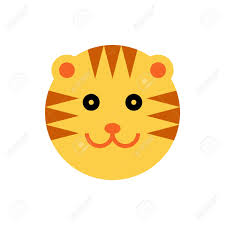 Free printable turtle coloring pages for kids. Tigre Tete D Animal De Dessin Anime Isole Sur Fond Blanc Clip Art Libres De Droits Vecteurs Et Illustration Image 89636905