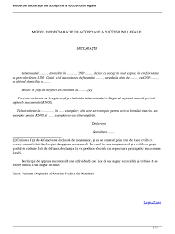 In situatia in care succesiunea nu poate fi dezbatuta din diverse motive la un notariat (nu este prezent unul din succesori buna ziua, am o intrebare cu privire la succesiune: Model Declaratie Acceptare Succesiune Legala Pdf