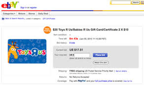 To use this gift card, you must have a u.s. 13 Tips To Safely Buy Gift Cards On Ebay Giftcardgranny