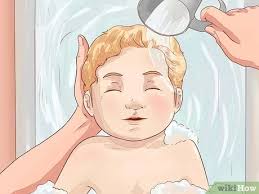 My husband had already been raising his 8 year old son. How To Bathe An Infant 11 Steps With Pictures Wikihow