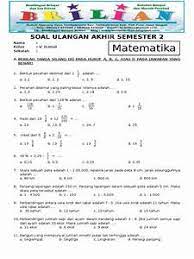 Kunci Jawaban Uas Matematika Kelas 5 Kunci Jawaban