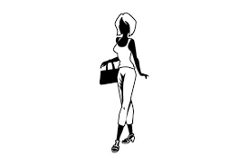 Download Fashion Silhouette Svg Cut File By Creative Fabrica Crafts Creative Fabrica PSD Mockup Templates