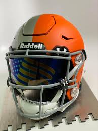 Collectible Helmet With Custom Paint Job Custom Football Football Helmets Tennessee Football