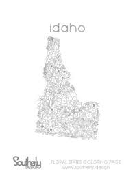 The bark of the white pine trees is thin and soft when they are being juvenile with grayish green color, which will the idaho's state tree the western white pine is one of the most precious conifer species in the. Idaho Coloring Pages Worksheets Teaching Resources Tpt