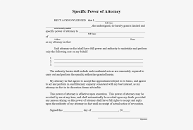 Editable sample blank word template. Power Of Attorney Form Ohio Transparent Background Specific Power Of Attorney Png Image Transparent Png Free Download On Seekpng