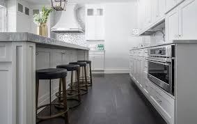 Thinking about dark wood kitchen floors? Dark Matte Oak Wood Kitchen Floors Design Ideas