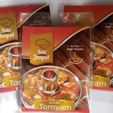 Bumbu instan bamboe ini memiliki berbagai macam varian yaitu gule, kare, opor, rendang, soto ayam, soto madura, rawon, ayam goreng, nasi goreng dan. Jual Bumbu Tomyam Koki Jempol Di Lapak Farhanmuzhaffar42 Bukalapak