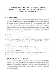 Contoh Proposal Pengajuan Kostum Sepak Bola Pdf Guru Galeri