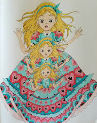 The coloring club pages through alice in wonderland, published by zenescope and illustrated by various artists. Alice In Wonderland By Fabiana Attanasio Coloring Books Alice In Wonderland Alice In Wonderland Aesthetic